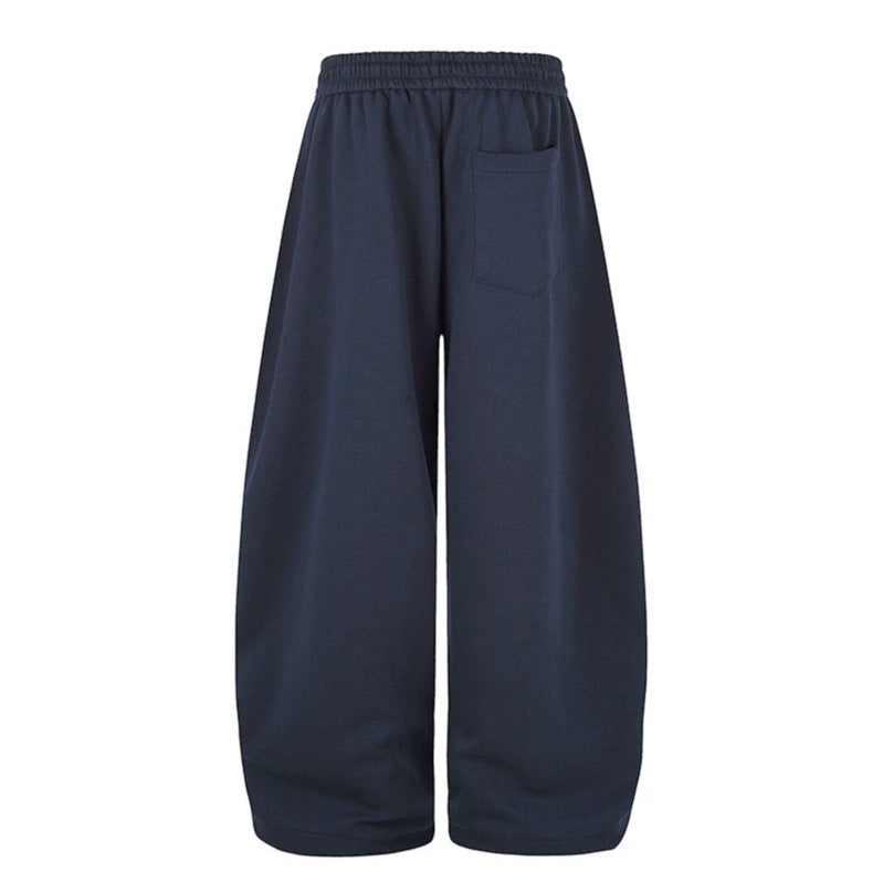 Damen weite Stern-Print Jogginghose mit Tunnelzug, Kordel und verstellbarem Saum Nord Taschen