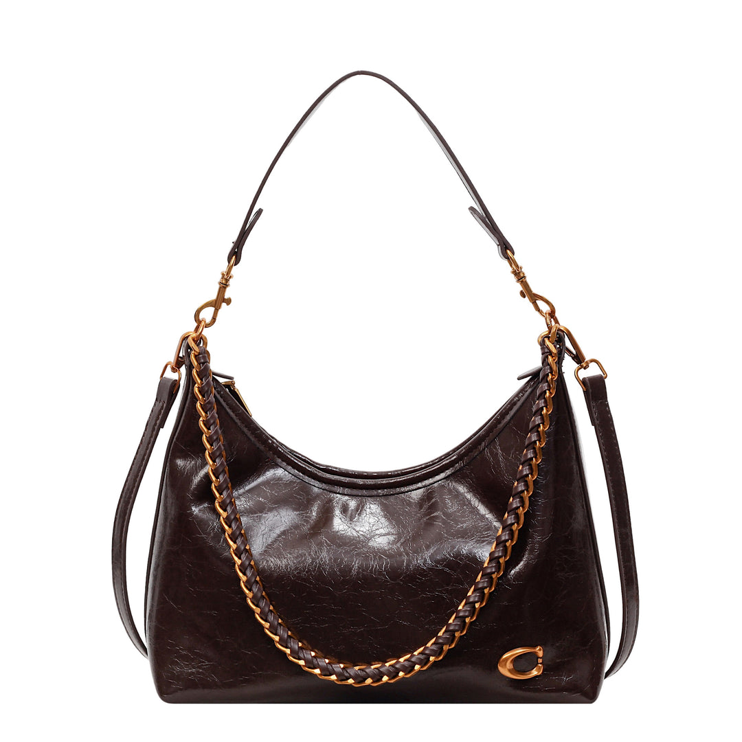 Damen elegante Handtasche mit Kettenakzenten Nord Taschen