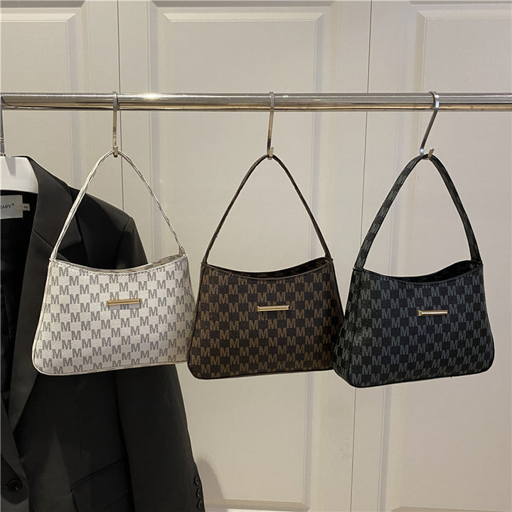 Damen elegante Hobo-Tasche mit modischem Logo Nord Taschen