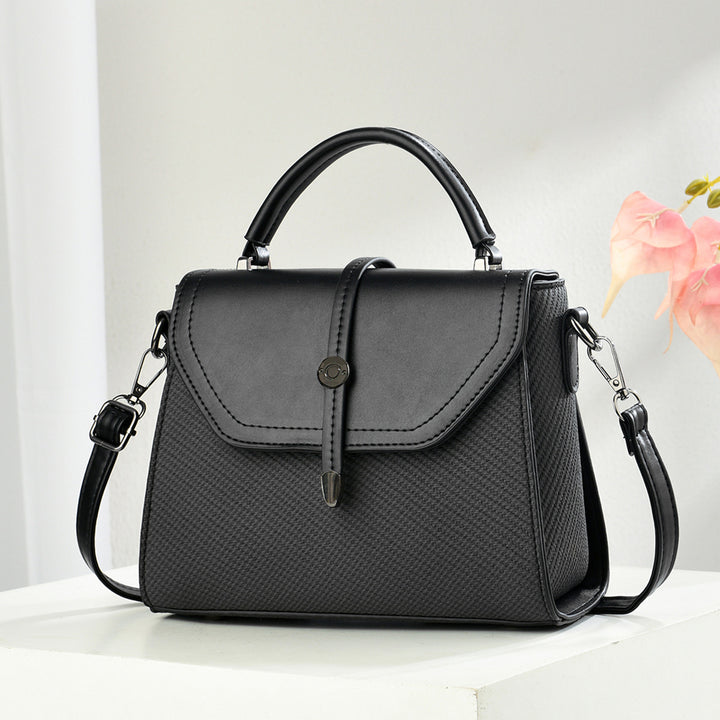 Damen elegante Handtasche mit strukturiertem Obermaterial und praktischer Trageoption Nord Taschen