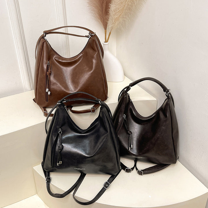 Damen Schultertasche aus hochwertigem Kunstleder Nord Taschen