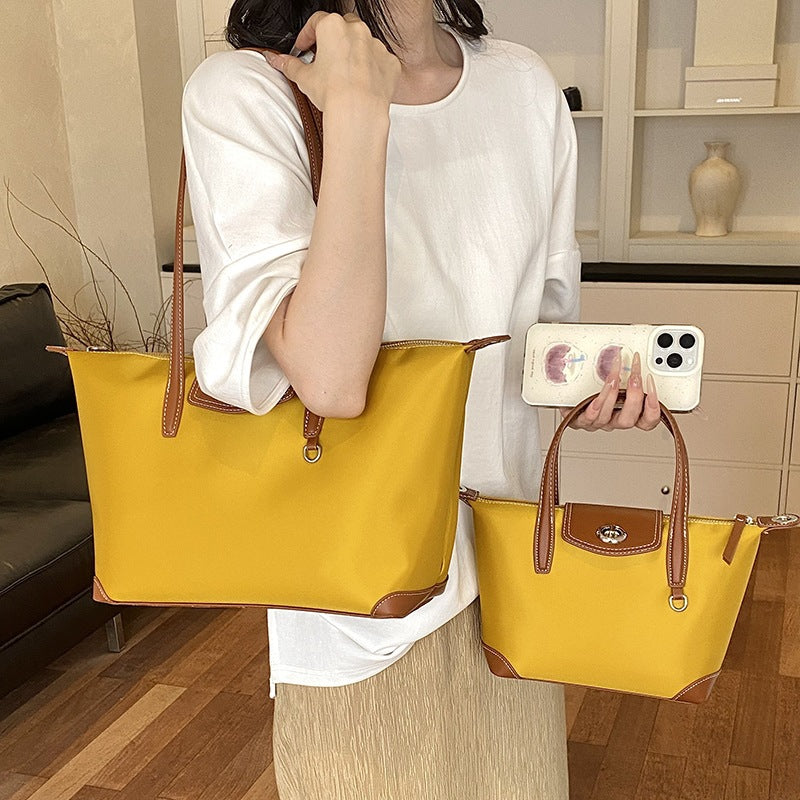 Damen vielseitige Tragetasche mit elegantem Kordelzug Nord Taschen