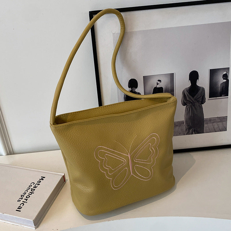 Damen Umhängetasche mit exklusivem Schmetterlingsdesign Nord Taschen