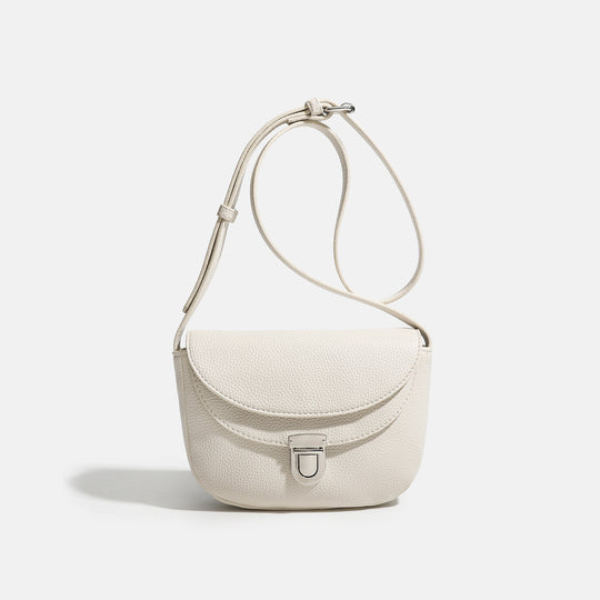 Damen Umhängetasche mit geschwungenem Design und eleganter Schnalle Nord Taschen