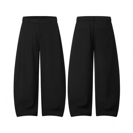 Damen Culotte-Hose mit ballonartiger Silhouette, hohem Bund und Bundfalten Nord Taschen