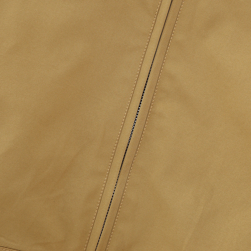 Damen Cropped Blousonjacke mit breitem Hemdkragen und verdecktem Reißverschluss Nord Taschen