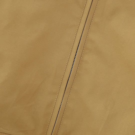 Damen Cropped Blousonjacke mit breitem Hemdkragen und verdecktem Reißverschluss Nord Taschen