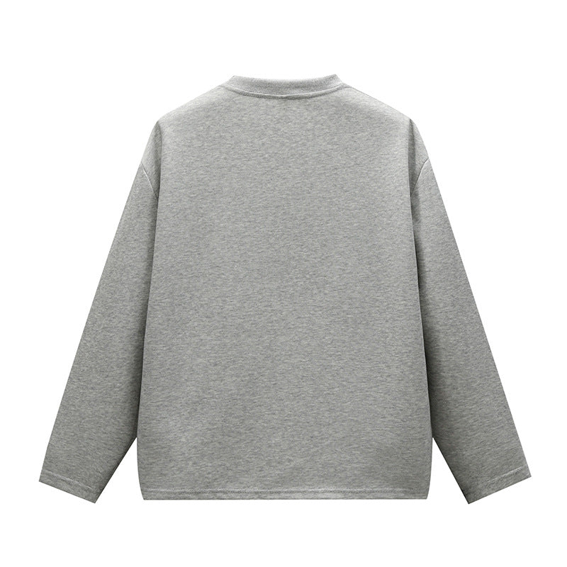 Unisex Minimalistisches Rundhals-Sweatshirt mit Raglanärmeln Nord Taschen