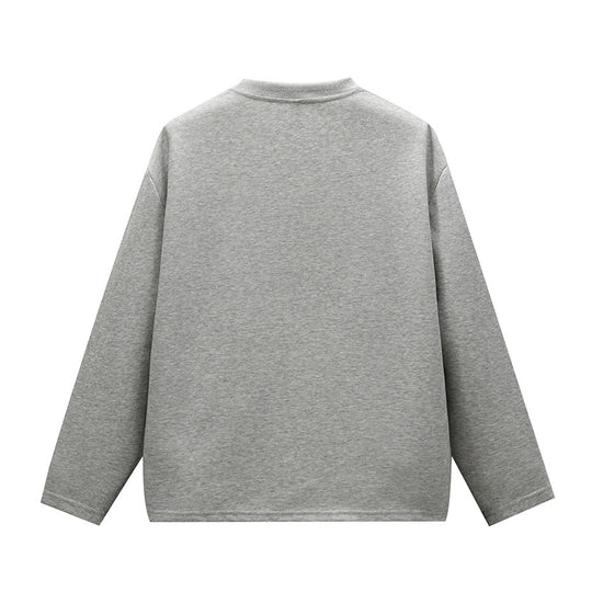 Unisex Minimalistisches Rundhals-Sweatshirt mit Raglanärmeln Nord Taschen