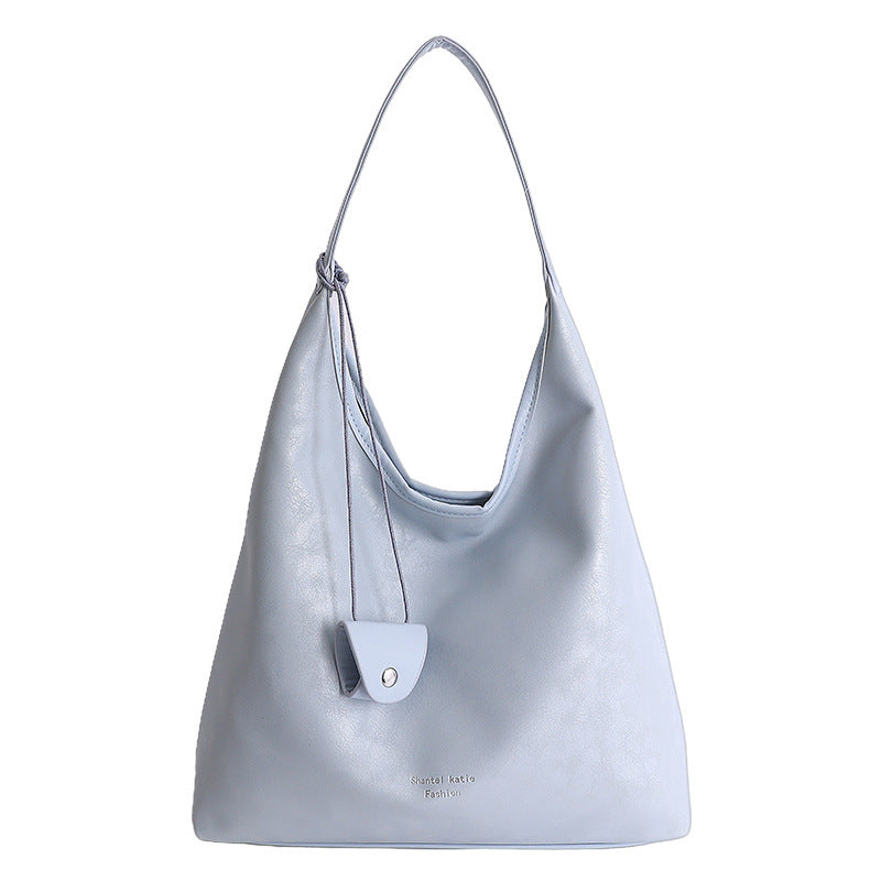 Damen Hobo-Tasche aus hochwertigem, geschmeidigem Kunstleder mit praktischem Kordelzug Nord Taschen