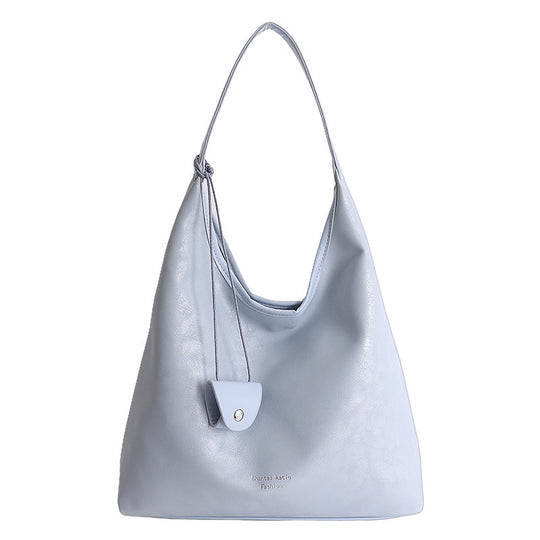 Damen Hobo-Tasche aus hochwertigem, geschmeidigem Kunstleder mit praktischem Kordelzug Nord Taschen