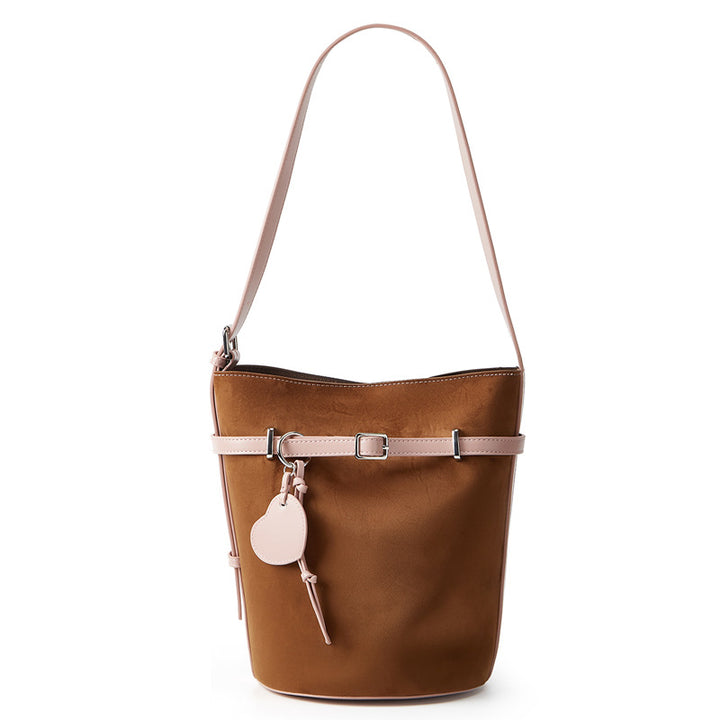 Damen Hobo-Tasche aus hochwertigem Kunstleder mit praktischen Innenfächern Nord Taschen