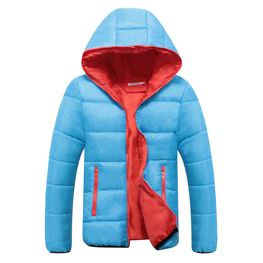 Unisex leichte Steppjacke mit wattierter Isolierung, gefütterter Kapuze und verdeckten Reißverschlusstaschen Nord Taschen