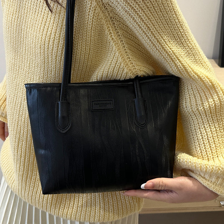 Damen stilvolle Shopper-Tasche aus strapazierfähigem Material Nord Taschen