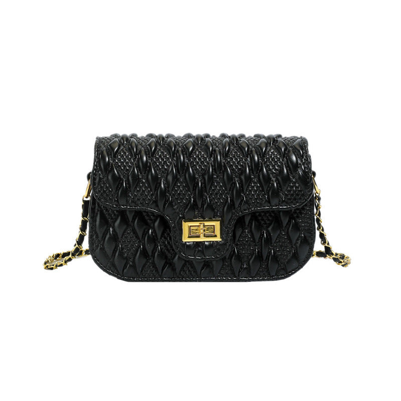 Damen elegante Umhängetasche im luxuriösen Steppdesign Nord Taschen