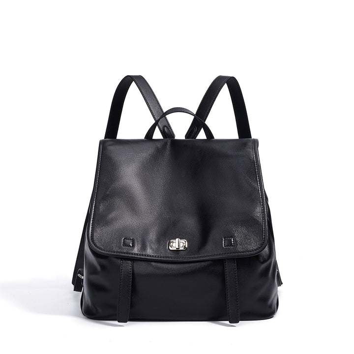 Damen Rucksack aus hochwertigem Leder mit verstellbaren Tragegurten Nord Taschen