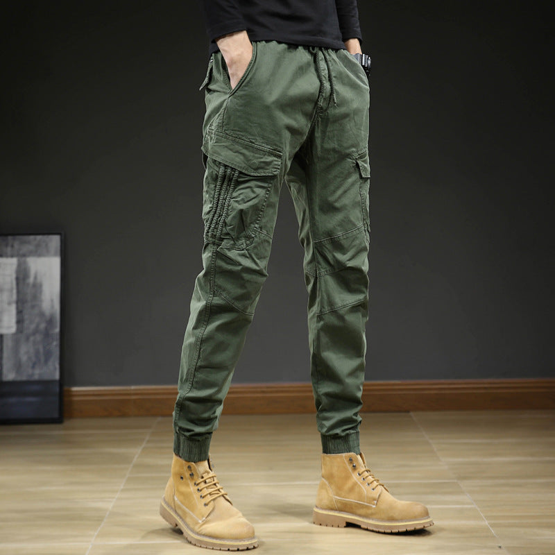Herren Tapered-Cargo‑Jogger mit geripptem Knöchelabschluss und verstärkten Kniepaneelen Nord Taschen
