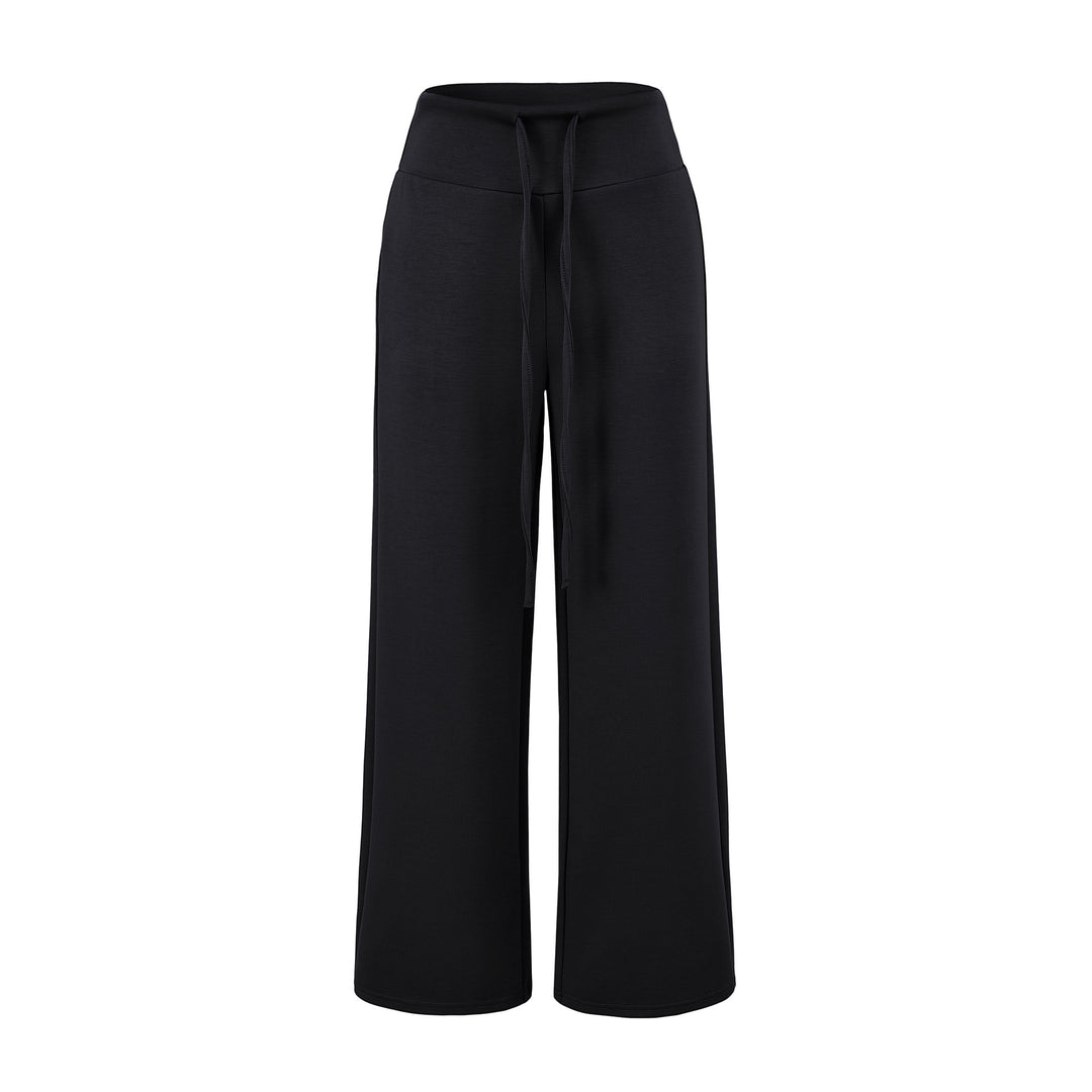 Damen Culotte-Loungehose mit hohem Komfortbund und Tunnelzug Nord Taschen