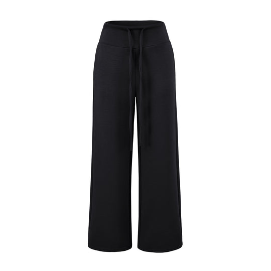 Damen Culotte-Loungehose mit hohem Komfortbund und Tunnelzug Nord Taschen