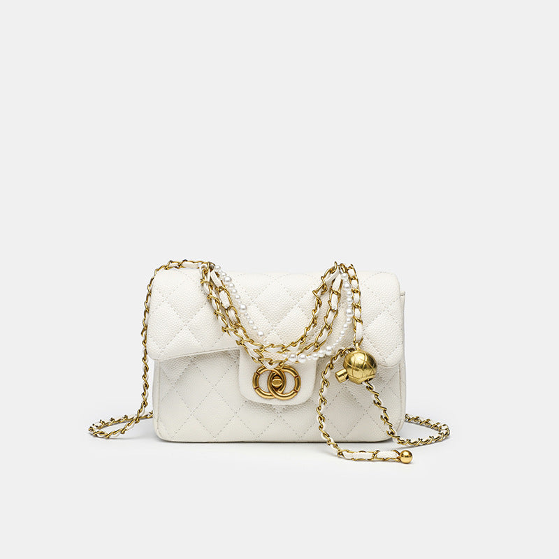 Damen Clutch-Tasche mit luxuriösem Kettenriemen und dekorativen Elementen Nord Taschen