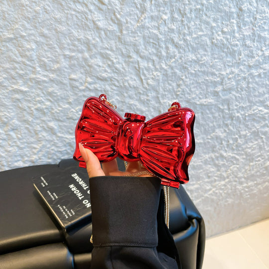 Damen Clutch im einzigartigen Schleifen-Design Nord Taschen