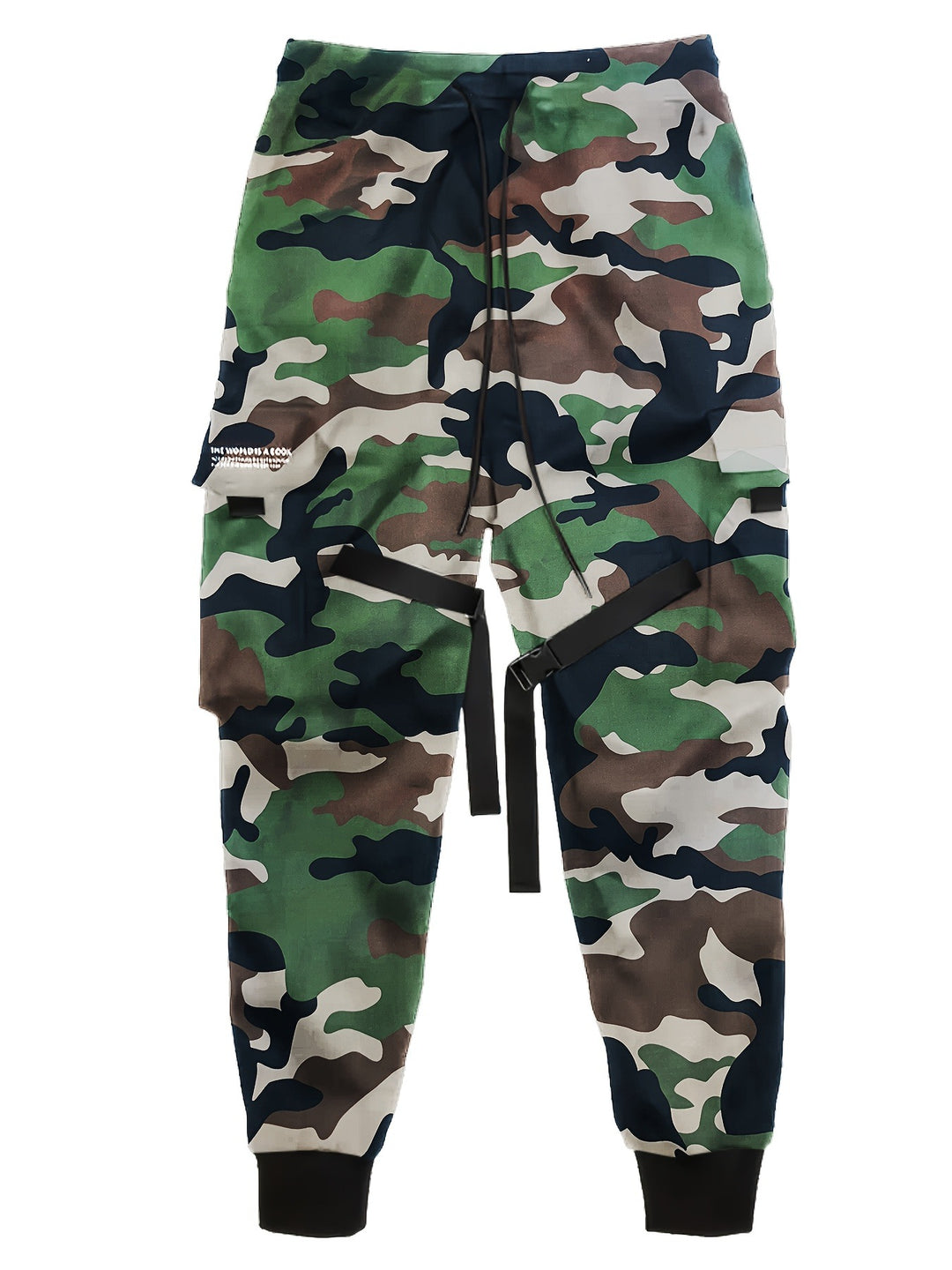 Herren Utility‑Cargo‑Jogginghose mit elastischem Bund, verstellbaren Beinriemen & Multifachtaschen Nord Taschen