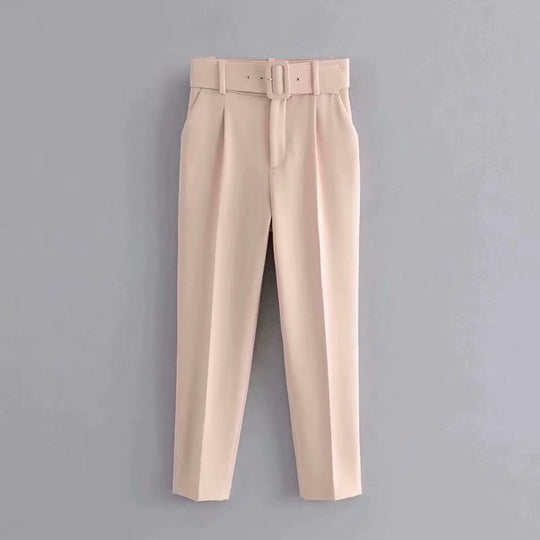 Damen Taillierter Blazer ohne Revers mit offener Front und Paspeltaschen Nord Taschen