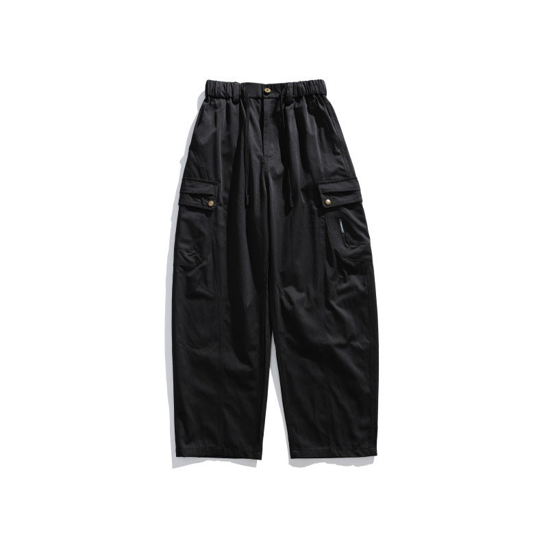 Herren Cargo-Hose mit elastischem Bund, Tunnelzug und multiplen Utility-Taschen Nord Taschen