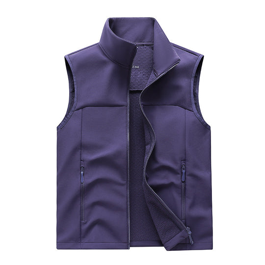 Herren Funktionale Softshellweste Nord Taschen