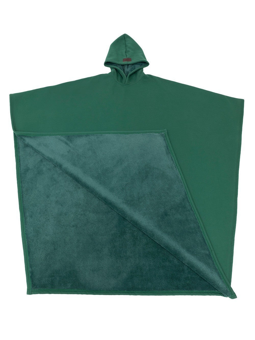 Unisex Kapuzen-Poncho-Decke mit wärmendem Fleecefutter und Oversize-Schnitt Nord Taschen