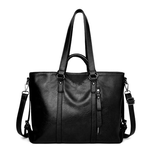 Damen elegante Umhängetasche mit luxuriösem Kunstleder und praktischem Fächerdesign Nord Taschen