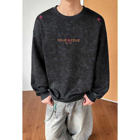 Herren Sportliches Sweatshirt Nord Taschen