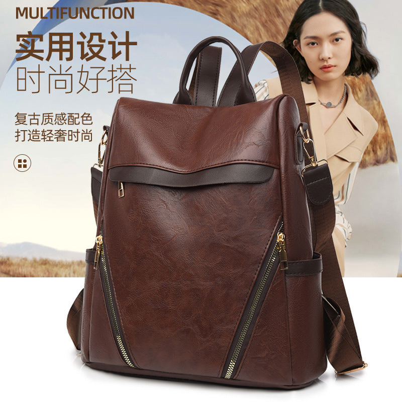 Damen Rucksack mit multifunktionalem Design und eleganten Reißverschlussdetails Nord Taschen