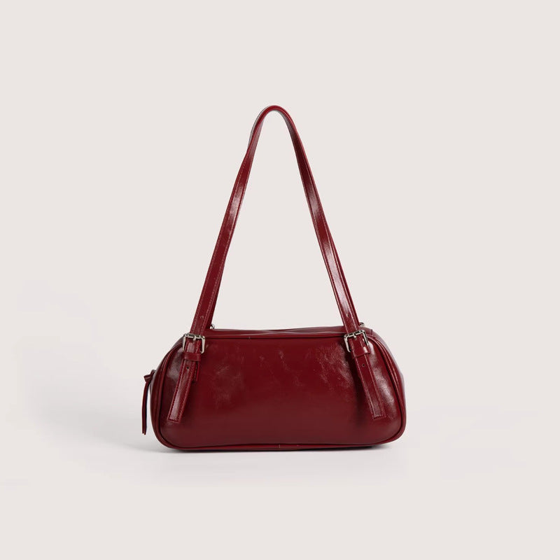 Damen Handtasche mit schickem, flachem Design und verstellbarem Schulterriemen Nord Taschen