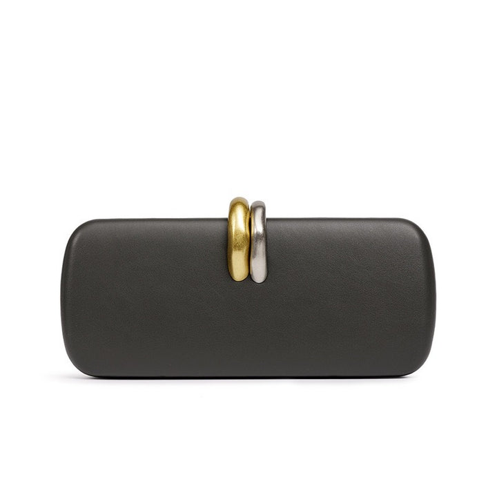 Damen elegante Clutch mit innovativem Verschluss Nord Taschen