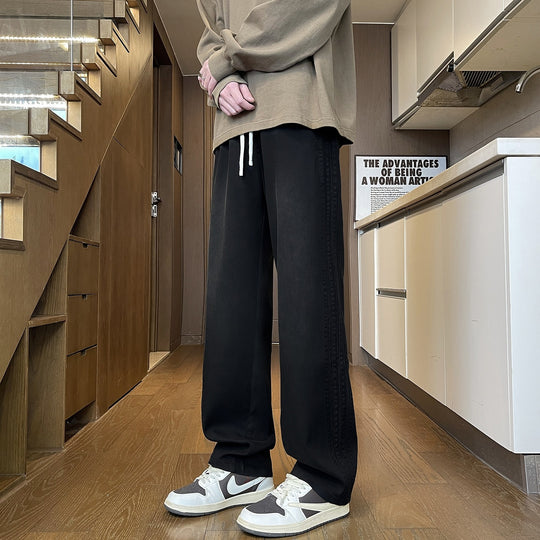 Damen weite Freizeithose mit elastischem Bund und Kordelzug Nord Taschen