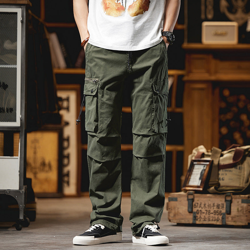 Herren Cargohose im Utility-Look mit Multifunktionstaschen und Kordelzug Nord Taschen