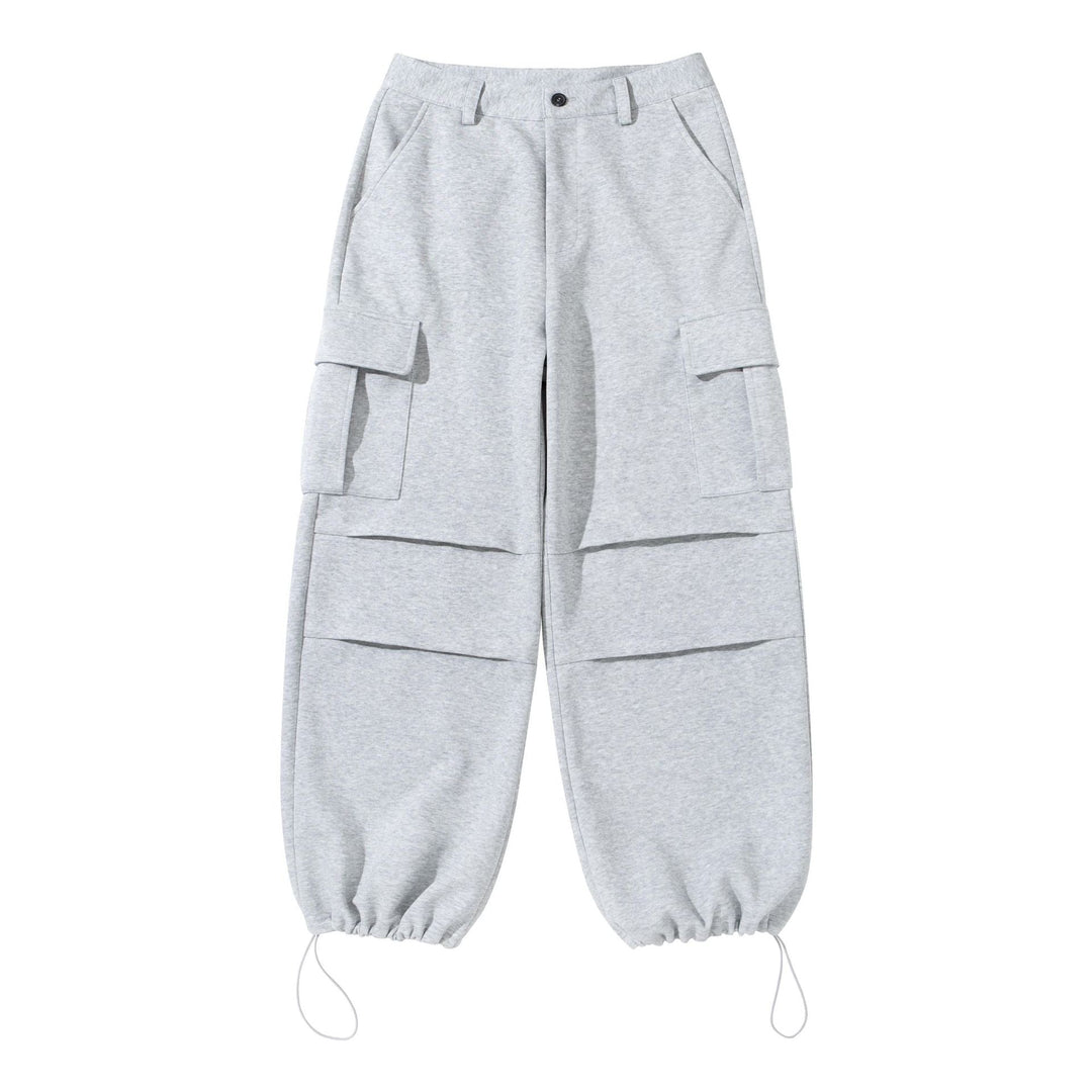 Damen Cargo-Loungehose mit weitem Bein, Klappentaschen und Tunnelzugsaum Nord Taschen