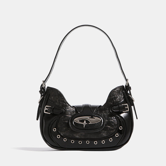 Damen Designer Umhängetasche mit luxuriösem Metallic-Finish Nord Taschen