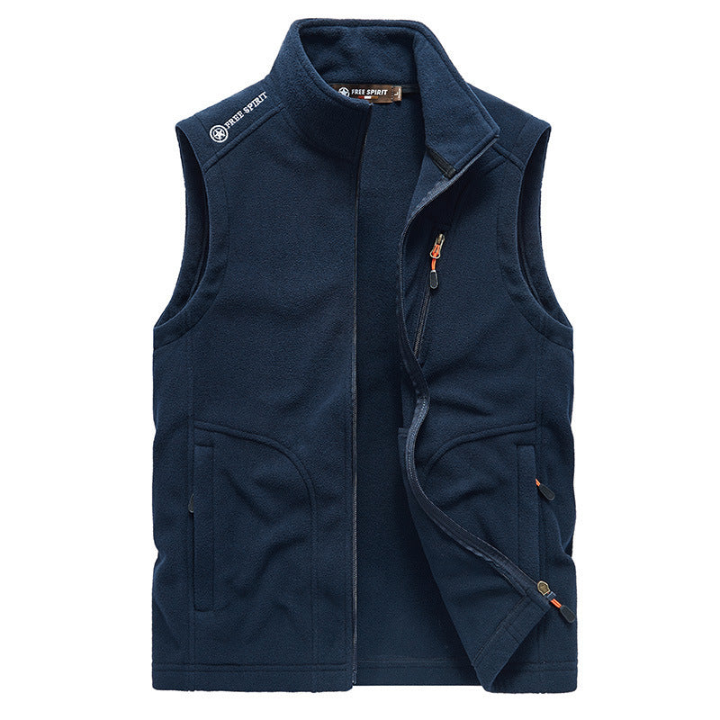 Herren Fleece Weste Nord Taschen