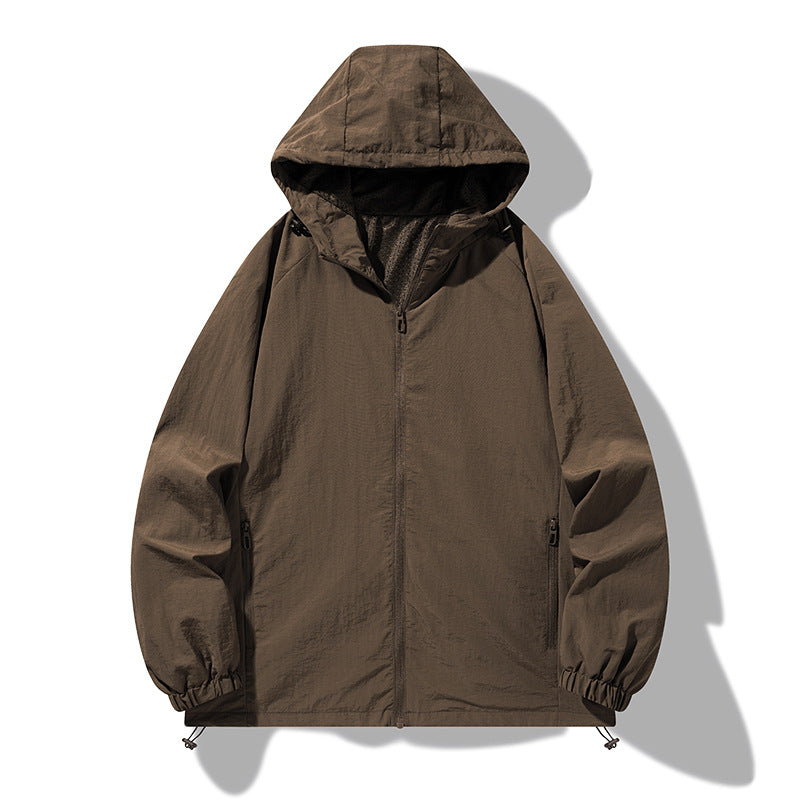 Herren funktionale Windjacke Nord Taschen