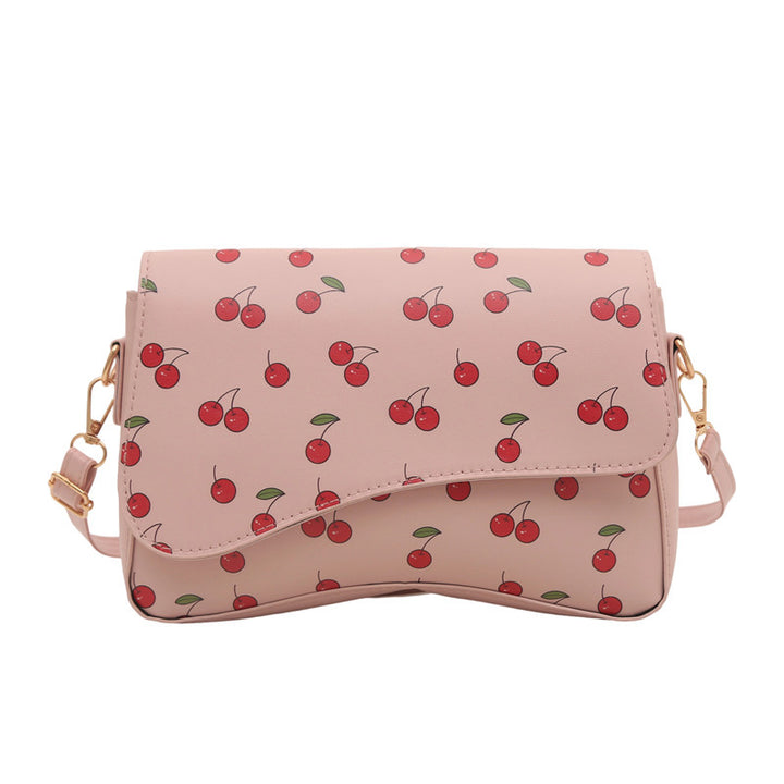 Damen Umhängetasche mit fruchtigem Print Nord Taschen