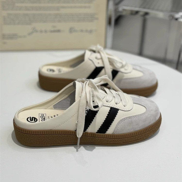 Damen Komfortable Slip-On Sneaker mit modischen Akzenten - Arvani