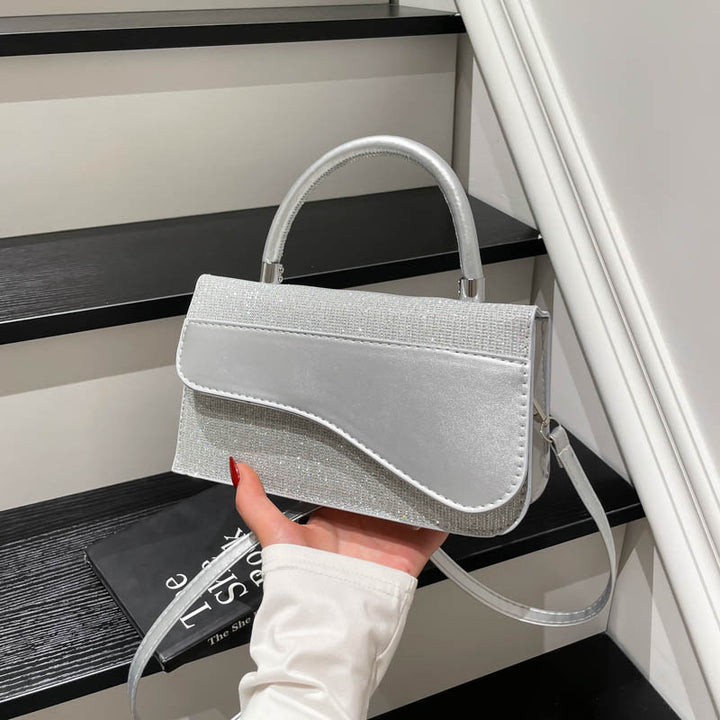 Damen elegante Clutch-Tasche mit funkelnden Akzenten Nord Taschen