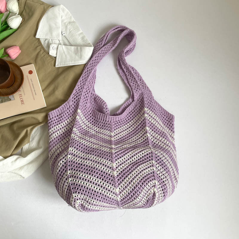 Damen Häkel Tote Bag Nord Taschen