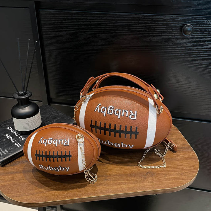 Damen kreative Handtasche im Rugby-Design Nord Taschen