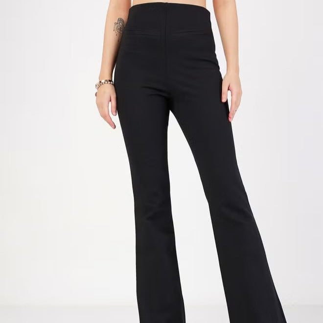 Damen Hoch geschnittene Bootcut-Hose Nord Taschen