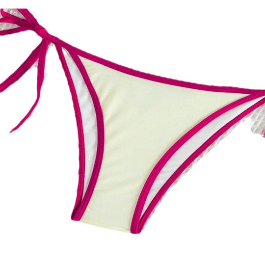 Damen Triangel-Bikini mit verstellbaren Bändern