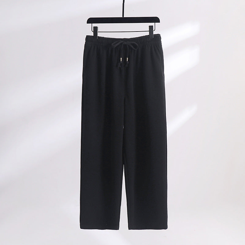 Unisex Gefütterte Fleece-Jogginghose mit elastischem Bund Kordelzug und schmalem Knöchelbündchen Nord Taschen