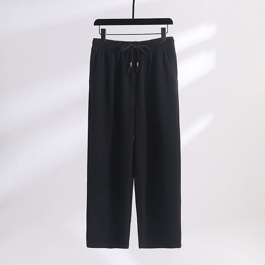 Unisex Gefütterte Fleece-Jogginghose mit elastischem Bund Kordelzug und schmalem Knöchelbündchen Nord Taschen